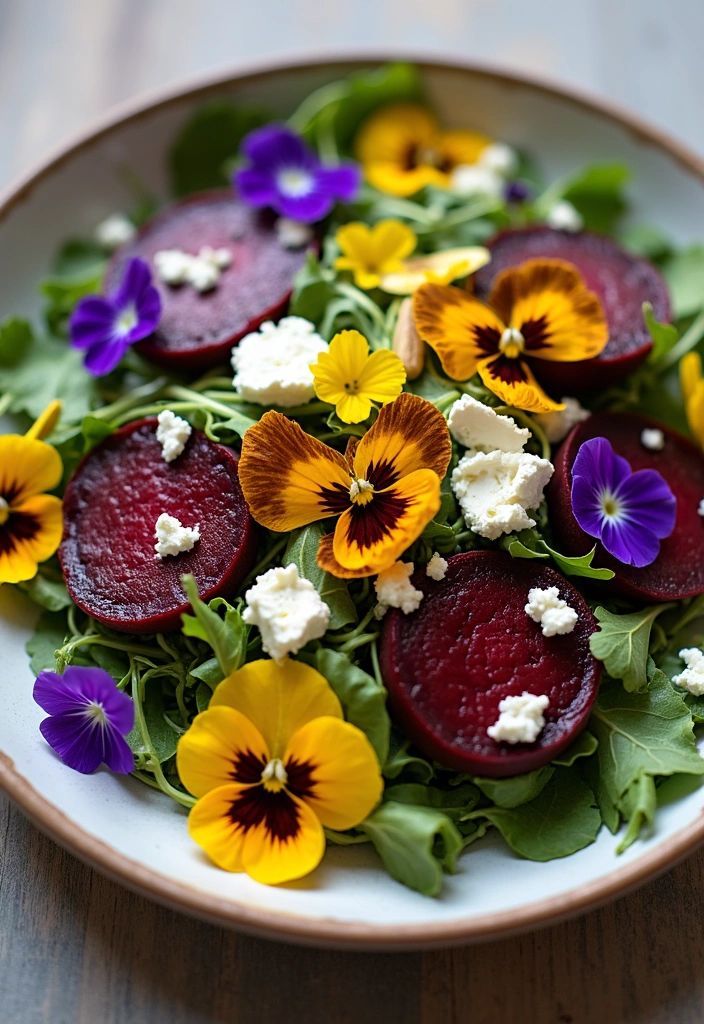 Edible flowers: how chefs turn petals into works of art